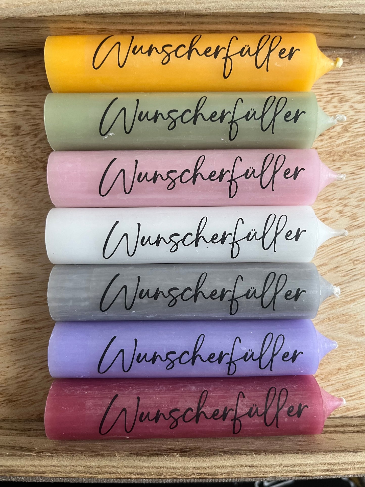 Kleine Kerze „Wunscherfüller“